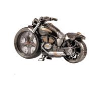 Creative Motorcycle Shape Alarm Clock, Desk Model Motorcycle Clock for Adult Children(Four Designs, Random Delivery)