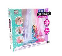 CREATIVE Nice Group Tent of Dreams, CREA el Magic Dream Canopy con Tul Que se Ilumina y Decora con Pompones, Pegatinas con Purpurina, Cintas de satén, 02814