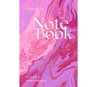 Creative Notebook: Aesthetic Pink Fluid Marble Lined Journal | 156 Wide Ruled Pages with Table of Contents | 6x9 Notebook for Women, Girls, School & Work