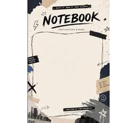 Creative Notebook: Create your own cover with your creativity, 120 Cream pages, 6" x 9"