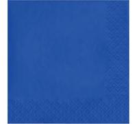 Creative Party PC583147B - Servilletas de papel para almuerzo (3 capas, 50 unidades), color azul cobalto
