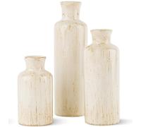 Creative Scents Rustic Luxe - Juego de 3 jarrones