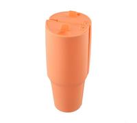Creative Silicone Liner for Stanly Cup 1,134.0 g Enjoy Dual Drinks in One Cup (Naranja)