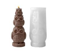 Creative Silicone Molds - Animal Figures for Office | 3D Stackable Design with Reusable Shapes, Cute Owl Squirrel Seal Dog Decor, Thanksgiving Party Home Room Desktop Apartment