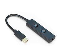 CREATIVE Sound Blaster Play! 4, Adaptador de Audio de Alta resolución, Tarjeta de Sonido estéreo Externa USB-C DAC Compatible con Windows, Mac, PS4, PS5, PC, Auriculares, portátiles, móviles, Tablets
