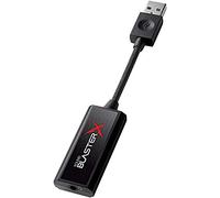 Creative Sound BlasterX G1 - Tarjeta de Sonido portátil de Audio 7.1 con Amplificador para Cascos, Color Negro