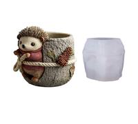 Creative Spiny Farmer Elastómero fundido para colofonia, manualidades, fabricación de llamas, contenedor sentimental, contenedor de joyería, concepto de presente, elastómero espinoso