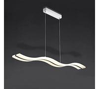 Creative Spiral Chandelier 36W LED Ceiling Pendant Light Restaurant Hanging Lamp Height Adjustable Kitchen Island Droplight [Energy Class A+]