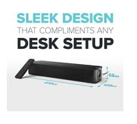 Creative Stage SE Barra de sonido Bluetooth 2.0 Canales 48W Negro