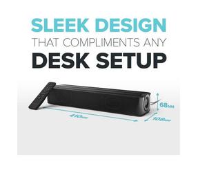 Creative Stage SE Barra de sonido Bluetooth 2.0 Canales 48W Negro