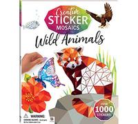 Creative Sticker Mosaics: Wild Animals (Kaleidoscope Sticker Mosaics)