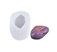 Creative Stone - Molde de silicona de forma irregular de resina epoxi para el hogar, Navidad, Halloween, fabricación de moldes de silicona para cera de soja