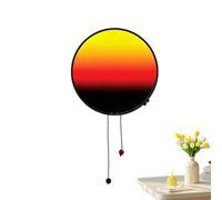 Creative Sunset Pull Out Night Light - Movable Sunrise Sunset Wall Lamp, 3-Level Dimmable Ambient Lighting With Sun-Tracking Glow, USB Charging Wall Decoration For Living Room Bedroom, Aesthetic Home