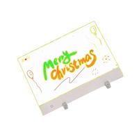 Creative - Tablero de dibujo LED de 13.7 pulgadas, recargable, portátil, 7 preferencias de color, luz modificable, regalo de arte para niños, tablero de dibujo LED recargable