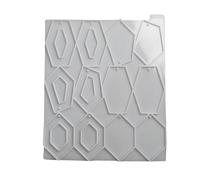 Creative Teardrop Designs - Moldes de silicona resistentes de tamaño multiusos para proyectos resistentes a altas temperaturas