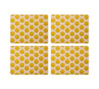Creative Tops Spots Print Juego de 4 manteles Individuales de Primera Calidad, Resistentes al Calor, Antideslizantes, Resistentes a Las Manchas, con Reverso de Corcho, fáciles de Limpiar