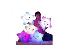 Creative Toy Luminous Pillow Soft Plush Toys Colorful Stars Cushion Led Light