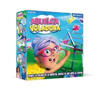 Creative Toys Abuelita Voladora Juego de Mesa Familiar | Set de Habilidad y Reflejos con Tendedero Giratorio | Actividad Creativa con Dado para Fiestas en Casa | 2 a 4 Jugadores