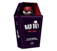 Creative Toys Bad Day Party Game | Juegos de Mesa | Humor Negro | Adivinanza con Packaging Ataúd y Figura Desmontable | Baraja de 40 Cartas sobre Personajes Siniestros | Regalo Original para Fiestas