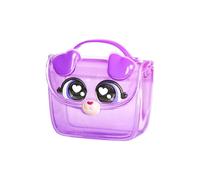 Creative Toys Glam Buddies Mini Puppies Maleta de Juguete con 6 Sorpresas Coleccionables más Mascota Glitter | Bolso de Mano Infantil con Charms y Pegatinas | Set Entretenimiento Portátil | Violeta
