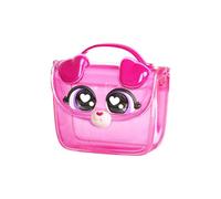 Creative Toys Glam Buddies Mini Puppies Maleta de Juguete con 6 Sorpresas Coleccionables más Mascota Glitter | Bolso de Mano Infantil con Charms y Pegatinas | Set Entretenimiento Portátil | Rosa