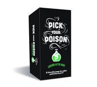 Creative Toys Pick Your Poison Juego Cartas con Preguntas Provocadoras | Kit Mesa para Fiestas y Reuniones Amigos | Baraja Papel Laminado Resistente | Versión en Español Temática Divertida