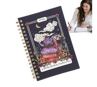 Creative Tracker Journal, Weekly Record Book, Book Club Log with Reviews, Romantic Record with Notes, 8.98 Inches Student Supplies, Writing Accessory for Literature Enthusiasts
