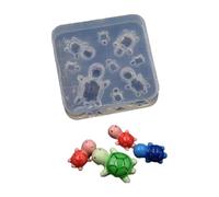 Creative Turtles - Adorno reutilizable de silicona resistente para hacer jabón, decoración del hogar, actividades para padres e hijos