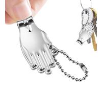 Creative uñas Clippers - Portable Fingernail Clippers | Cortador de uñas de los dedos de la uña de agarre ergonómico, recortadora de uñas duradera resistente a la óxido para hombres, mujeres, papá, no