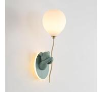 Creative Wall Lights Balloon Wall Lamp Bear Glass Lamp Shade Wall Resin Vanity Light Oval for Living Room Wall Lantern(C)(C)