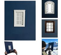 Creative Window Photograph Props,Unique Outdoor Picture Framing Perspective,Portable Travel Photos Viewfinder Suitable for All Kinds of Scenery (A)