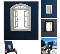 Creative Window Photograph Props,Unique Outdoor Picture Framing Perspective,Portable Travel Photos Viewfinder Suitable for All Kinds of Scenery (B)