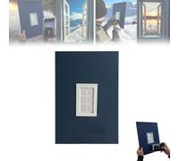 Creative Window Props,Creative Photos Prop for Travel Photography Accessory,Portable Outdoor Picture Framing,Perfect for Taking Photos at Mountaintops,Lakesides and City Landmarks
