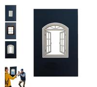 Creative Window Props, Portable Creative Window Viewfinder Frame Photography Props, Window Frame Travel Photo Propr for Capturing Unique Perspectives, Studio (1Pc-A)