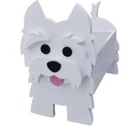 Creative Wooden Planter Animal Resin Flowerpot Dog Planter, Animal Shaped Plant Pot, Cartoon Succulent, Flower Pot Decor Gardening Home Decoration(9.4 * 6.2 * 7 Inch)