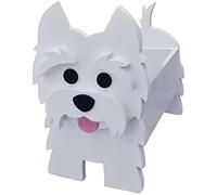 Creative Wooden Planter Animal Resin Flowerpot Dog Planter, Animal Shaped Plant Pot, Cartoon Succulent, Flower Pot Decor Gardening Home Decoration(14.5 * 9.5 * 14 Inch)