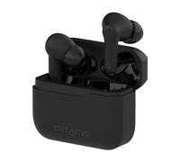 Creative Zen Air 2 Auriculares inalámbricos Ligeros y Resistentes al Sudor con cancelación Activa de Ruido, Modo Ambiental, Bluetooth 5.3, IPX4, SXFI Listo, hasta 23 Horas de duración de la batería