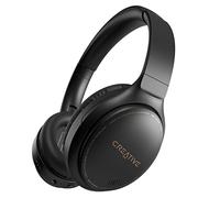 CREATIVE Zen Hybrid Auriculares Supraaurales Wireless Cancelación de Ruido Activa Híbrida, Modo Ambiente, hasta 27 Horas, Bluetooth 5.0, Micró, Negro