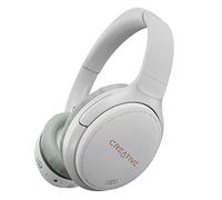 CREATIVE Zen Hybrid EF1010 - Auriculares inalámbricos con cancelación de Ruido Activo híbrido, Modo Ambiente, hasta 27 Horas (ANC Encendido), Bluetooth 5.0, AAC, micrófono Integrado, Color Blanco