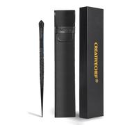 CREATIVECHEF Pinzas de Cocina Compensadas de 10 Pulgadas en Acero Inoxidable - Multiusos de Alta Precisión para Barbacoa, Chapado y Servir