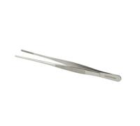 CREATIVECHEF Pinzas de cocina de acero inoxidable de 12 pulgadas, pinzas ergonómicas para alimentos, color plateado