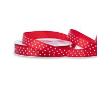 Creativery - Rollo de Cinta de Raso (25 m, 12 mm, con Puntos)