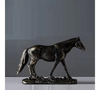 Creatividad Caballo Tengkong Junma Decoraciones de la habitación Craft Estatuas de esculturas para Adornos de la Oficina del jardín Home Muebles Figuras Resin Animales Arte Decoración de Figuras