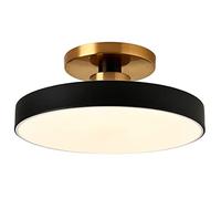 Creatividad LÁMPARA DE TECHO LED EMPOTRADA Luces de techo personalizadas de bajo consumo Iluminación de techo plana de 9 W Luz de techo regulable ajustable Accesorio de iluminación fácil de instalar