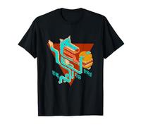 Creatividad, libertad, felicidad con símbolos coreanos Camiseta