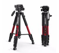 Creatividad sin límites: Soporte para cámara de alta resistencia, trípode profesional de aluminio con cabezal panorámico de 360 para tomas