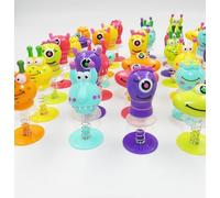 Creativity Point 36 Monster Spring Jump Up Pop Up Juguetes para niños, 6 cm - Recuerdos de fiesta de cumpleaños, rellenos de bolsas de golosinas y juego de juguetes, rellenos de bolsas de fiesta de