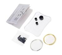 Creativo alambre de cobre para moldear el disco de bobina con textura acrílica para proyectos de joyería hechos a mano, diseños únicos inspiradores, plantilla de alambre acrílico