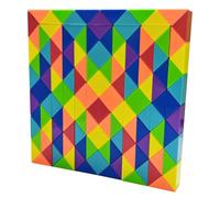 Creativo Brillante Arco - en - Cielo colorido serpiente mágico cubo regla Rompecabezas retorcido Juguete Multicolor (144 Bloque Mágico Serpiente Cubo)