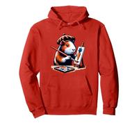 Creativo conejillo de indias malta zanahoria imagen Sudadera con Capucha
